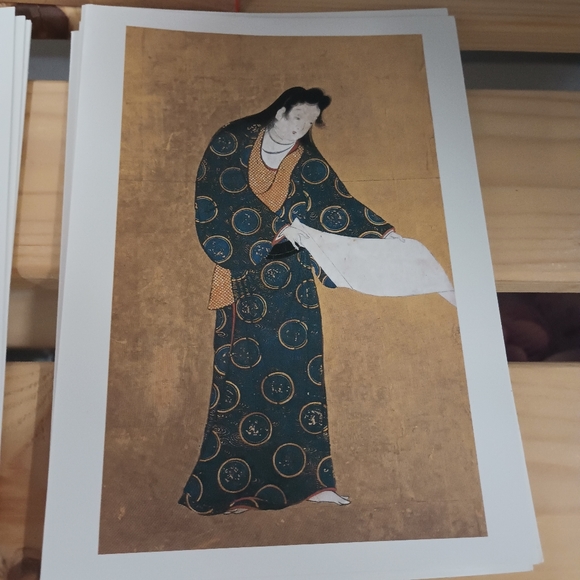 Japanese Dancers Note Cards 20 Cards/20 Envelopes/5 Sets Rare By MFA Boston - Picture 11 of 16